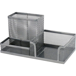 Підставка для дрібниць Axent 203x105x100мм, wire mesh, silver (2116-03-A) зображення 1