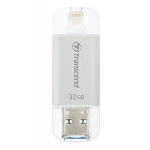 USB флеш накопичувач Transcend 32GB JetDrive Go 300 Silver USB 3.1 (TS32GJDG300S) зображення 1