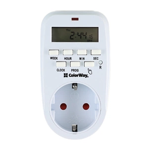 Таймер-розетка ColorWay CW-STE01-7D picture 1