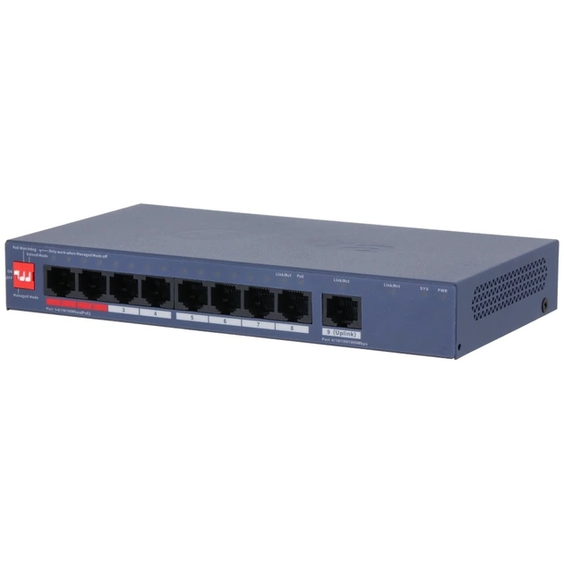 Коммутатор Dahua DH-CS4009-8ET1GT-110 - изображение 1