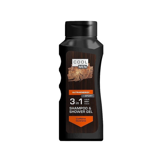 Гель для душу Cool Men Ultraenergy 2 в 1 400 мл (4823015936227) - зображення 1