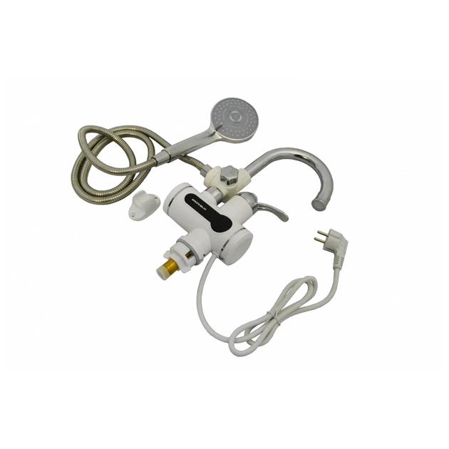 Проточний водонагрівач Grunhelm EWH-1X-3FSH-LED - зображення 3