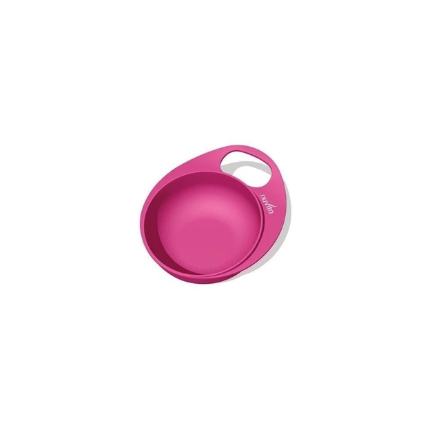 Тарілка дитяча Nuvita Easy Eating глибока 2шт. Рожева (NV8431Pink) - изображение 1