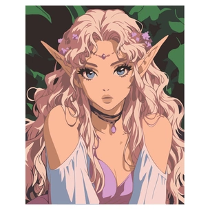 Картина по номерам ArtCraft Ельфійська принцеса 40х50 см (16131-AC) зображення 1