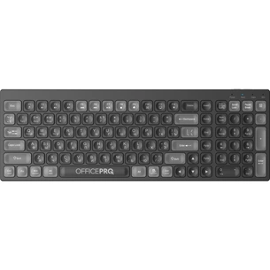 Клавіатура OfficePro SK985B Wireless/Bluetooth Black (SK985B) зображення 1