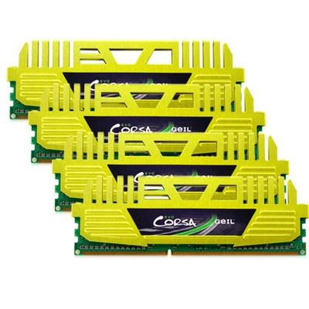 Модуль пам'яті для комп'ютера DDR3 16GB (4x4GB) 1866 MHz Geil (GOC316GB1866C10QC) - зображення 1