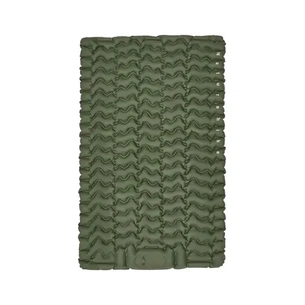 Матрац надувний Naturehike CNK2550WS019, 200х125х6.5 см, зелений, із вбудованою помпою (6977465869616) picture 1