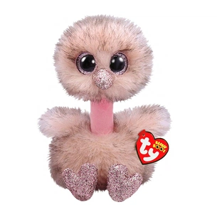 М'яка іграшка Ty Beanie Boos Страус Henna 15 см (36698) зображення 1