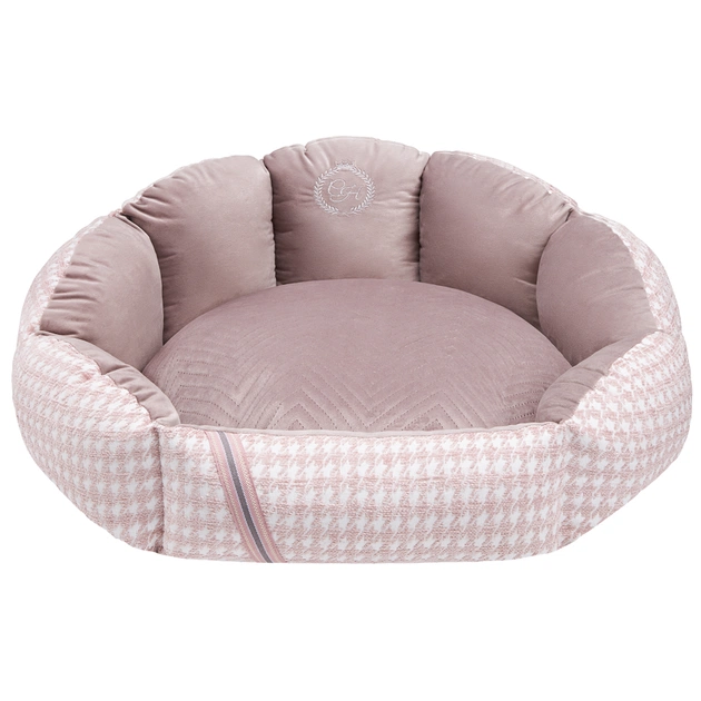 Лежак для животных Chloe's Home Positano M розовый (CLH3879) - изображение 1