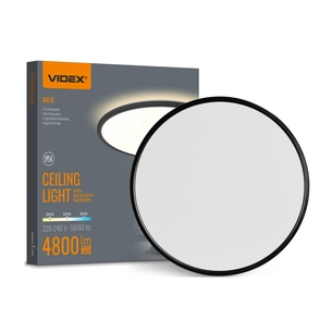 Світильник Videx DL5R 44W 3000K-4000K-5000K Black (VL-DL5R-44CB) изображение 1