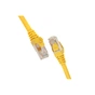 Патч-корд 1м S/FTP Cat 6 CU PVC 26AWG 7/0.16 yellow 2E (2E-PC6SFTPCOP-100YLW) - зменшене зображення 1