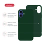 Чохол до мобільного телефона Intaleo SoftShell Apple iPhone 16 Plus Dark Green (1283126609237) - зменшене зображення 2