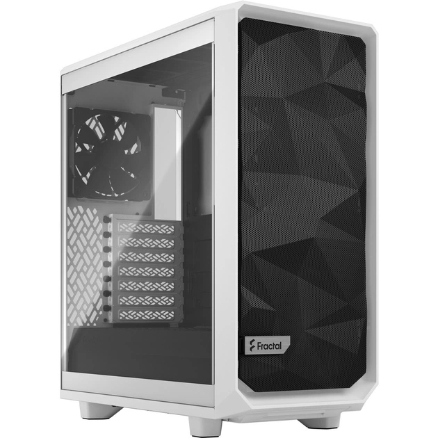 Корпус для ПК Fractal Design Meshify 2 Compact White TG CT (FD-C-MES2C-05) - изображение 1
