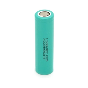 Акумулятор 18650 1300mAh, 30A, 4.2/3.7/2.5V, Green LG (LGDBHB21865) зображення 1