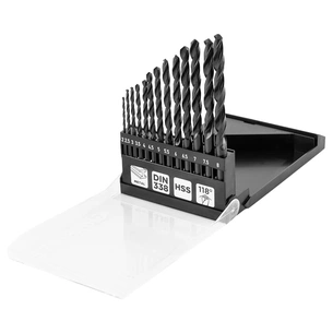 Набір свердл Graphite по металу, HSS, 2–8мм, кейс, 13шт (54T935) зображення 1