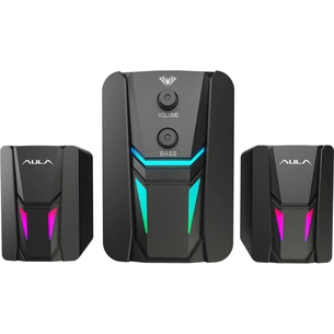 Акустична система Aula N-189 2.1 Led USB Black (6948391265070) зображення 1