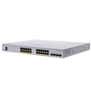 Комутатор мережевий Cisco CBS350-24P-4G зображення 1