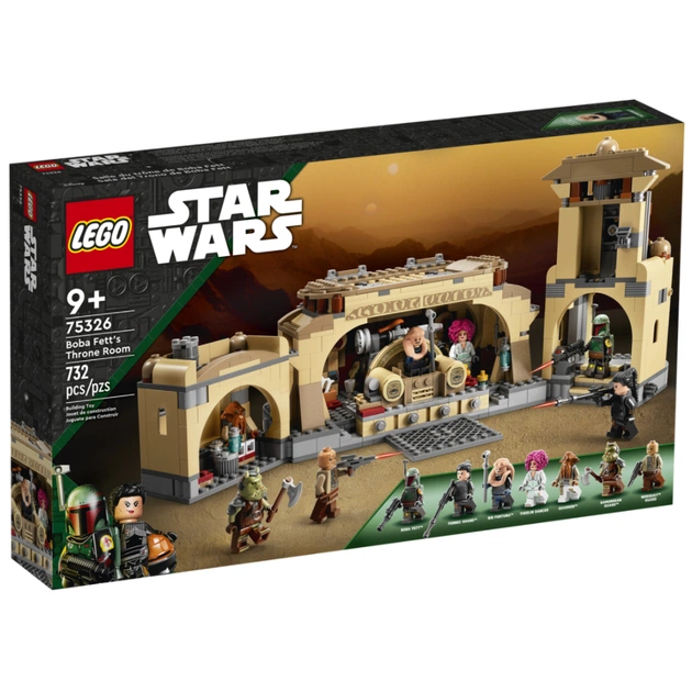 Конструктор LEGO Star Wars Тронна зала Боби Фетта (75326) - изображение 1