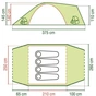 Намет Coleman Rock Springs™ 4 (204386) - зменшене зображення 2