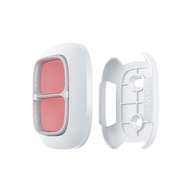 Аксессуар для охранных систем Ajax DoubleButton Holder біла - изображение 1