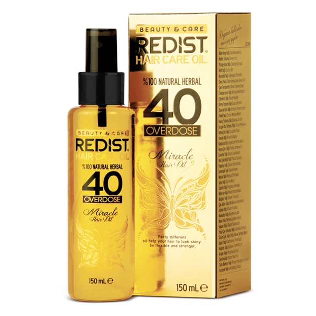 Олія для волосся Redist Professional Hair Care Oil 40 Overdose 150 мл (8697926006593) - picture 1