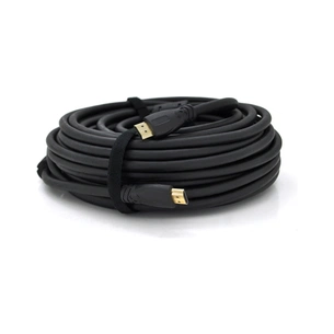 Кабель мультимедійний HDMI M to HDMI M 15.0m V2.0 4K black Ritar (HDMI(M)/(M)V2.0-15m-347P/20397) зображення 1