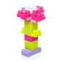 Конструктор Mega Bloks рожевий у мішку 60 деталей (DCH54) - зменшене зображення 2