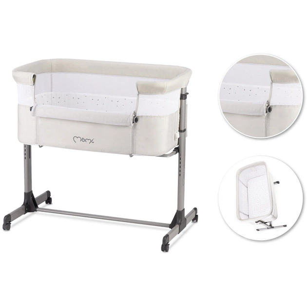 Ліжечко MoMi Revo Light grey (LOZE00022) - изображение 5