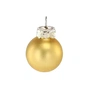 Ялинкова іграшка Chomik скляні кульки 24 шт, 2,5 см, золотисті (5900779882126_1) - уменьшенное изображение 2