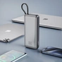 Універсальна мобільна батарея XO PR268 PD 22.5W QC 3.0 20000mAh Grey - зменшене зображення 4
