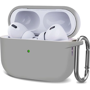 Чохол для навушників Armorstandart Hang Case для Apple AirPods Pro 2 Light Grey (ARM68587) зображення 1