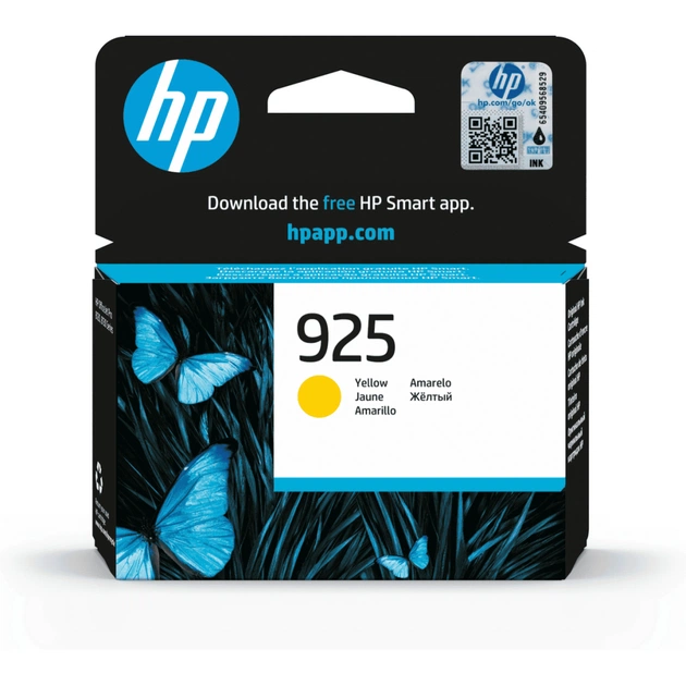 Картридж HP 925 Yellow 400ст (4K0V8PE) - изображение 1