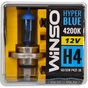 Автолампа WINSO H4 HYPER BLUE 4200K 60/55W (712450) - зменшене зображення 1