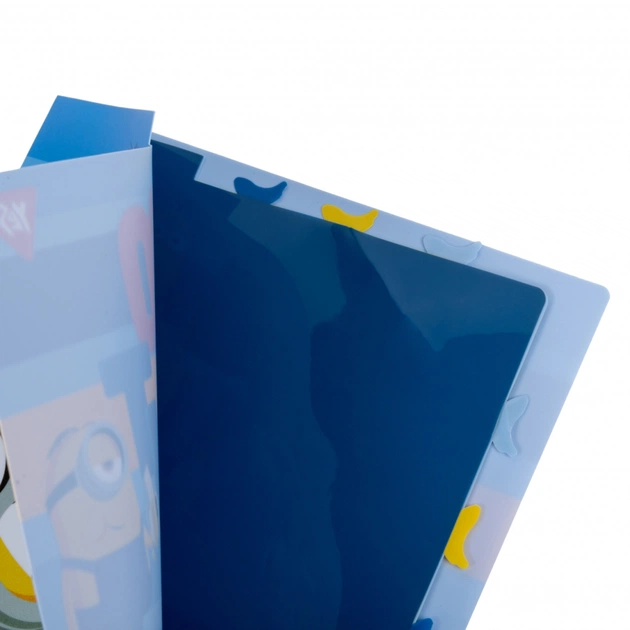 Папка на резинках Yes A4 з трьома роздільниками Minions (492100) - picture 3