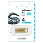 USB флеш накопичувач Wibrand 4GB Taipan Gold USB 2.0 (WI2.0/TA4U2G) - зменшене зображення 2