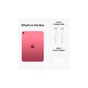 Планшет Apple iPad 10.9" 2022 WiFi + LTE 256GB Pink (10 Gen) (MQ6W3RK/A) - зменшене зображення 2