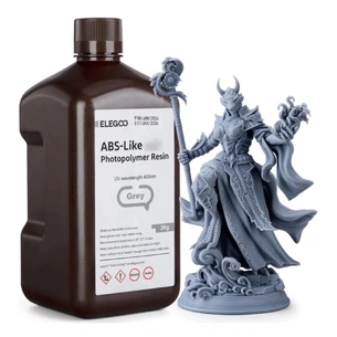 Фотополімерна смола ELEGOO Resin, ABS-like 2кг, grey (50.103.0262) зображення 1
