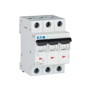 Автоматичний вимикач Eaton 3-п. М3 С 50А PL6 6кА зображення 1