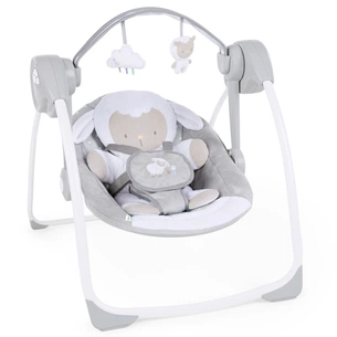 Крісло-гойдалка Ingenuity Comfort 2 Go – Cuddle Lamb (12184) зображення 1