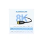 Кабель мультимедійний DisplayPort M to DisplayPort M 2.0m V1.4 8K60Hz Choetech (XDD01-V1-BK) - уменьшенное изображение 4