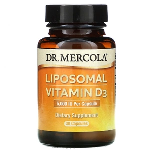 Вітамін Dr. Mercola Вітамін D3 Ліпосомальний, 5000 МО, Liposomal Vitamin D3, 30 (MCL-01699) зображення 1