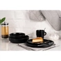 Тарілка Ardesto Trento Dessert 20,5 см Black (AR2920TB) - зменшене зображення 3