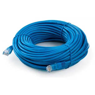 Патч-корд Vinga UTPCat5e 25 m COPPER (VCPPCC25B) зображення 1