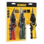 Ножиці по металу DeWALT ERGO Aviation, 3 шт, L250 мм. (DWHT14676-0) - зменшене зображення 4