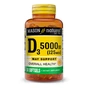 Вітамін Mason Natural Вітамін D3 5000 МО, Vitamin D3, 50 гелевих капсул (MAV15339) - зменшене зображення 1