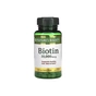 Вітамін Nature's Bounty Біотин швидкого вивільнення, 10000 мкг, Biotin, 120 гелевих капсул (NRT-51697) - зменшене зображення 1