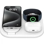 Зарядний пристрій Belkin 3in1 Magnetic Foldable iPhone/Watch/AirPods Qi2 15W white (WIZ029VFWH) - уменьшенное изображение 8