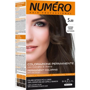 Фарба для волосся Brelil Numero 5.00 - Light Brown 140 мл (8011935081257) зображення 1