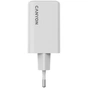 Зарядний пристрій Canyon CU65ACC GaN 65W 2xPD 1xQC EU White (CNS-CUW65ACC) - зменшене зображення 2