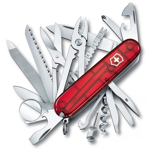 Ніж Victorinox Swisschamp Transparent Red (1.6795.T) зображення 1